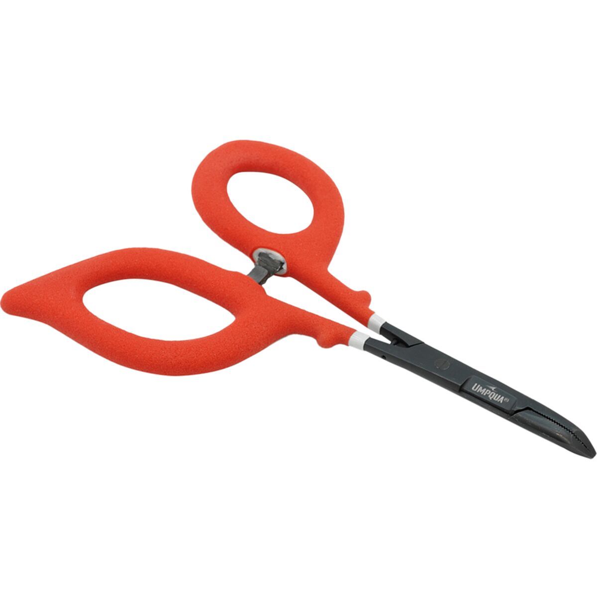 Image of Umpqua Rivergrip Scissor/Forceps Curved Red, One Size