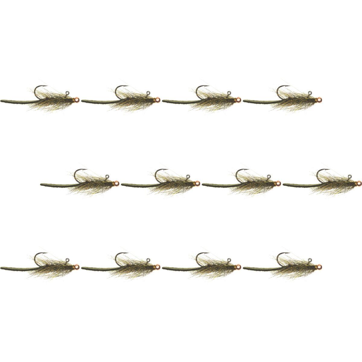 Umpqua Balncd Leath Leech 12-Pack