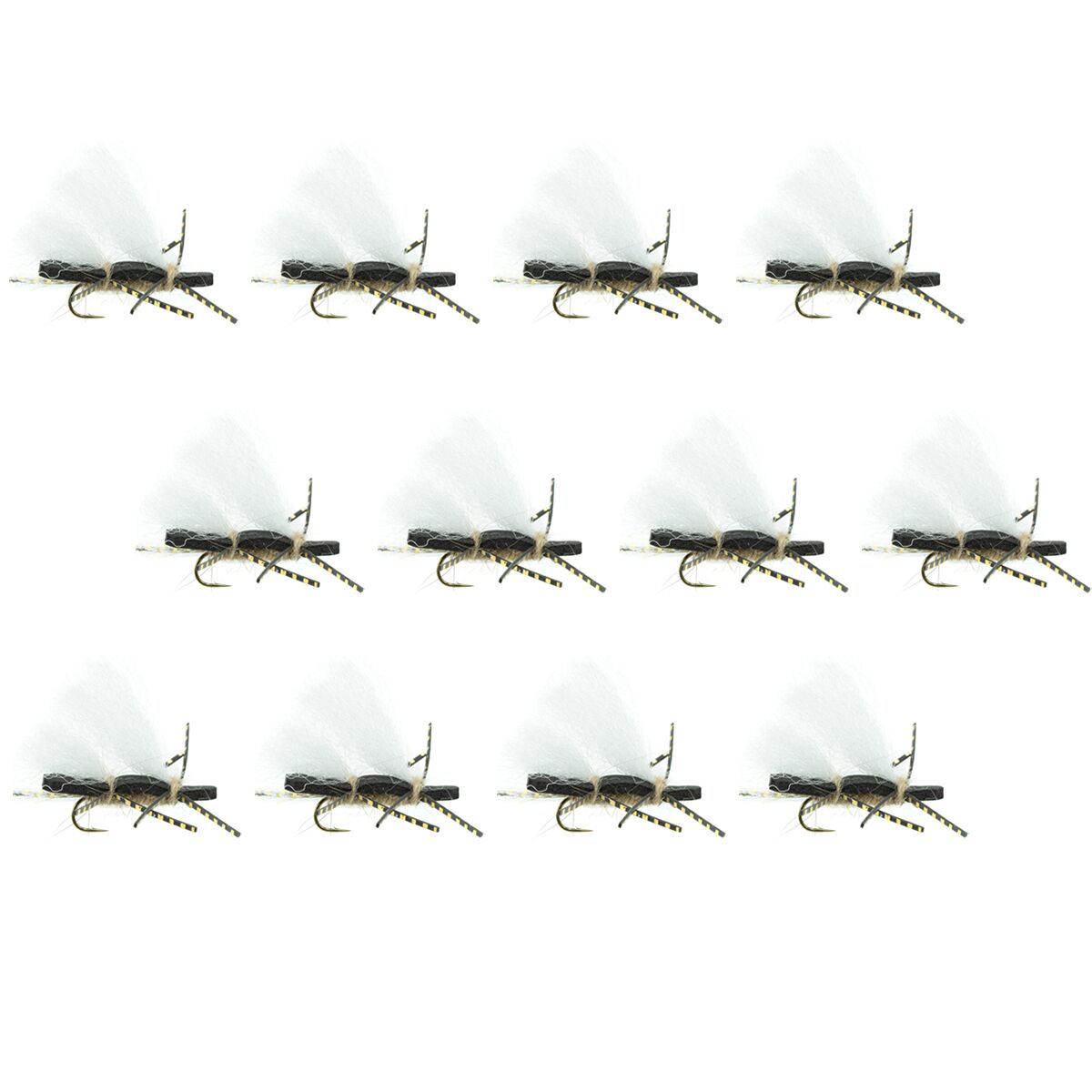 Image of Umpqua Chubby Chernobyl 12-Pack Black/Tan, 12