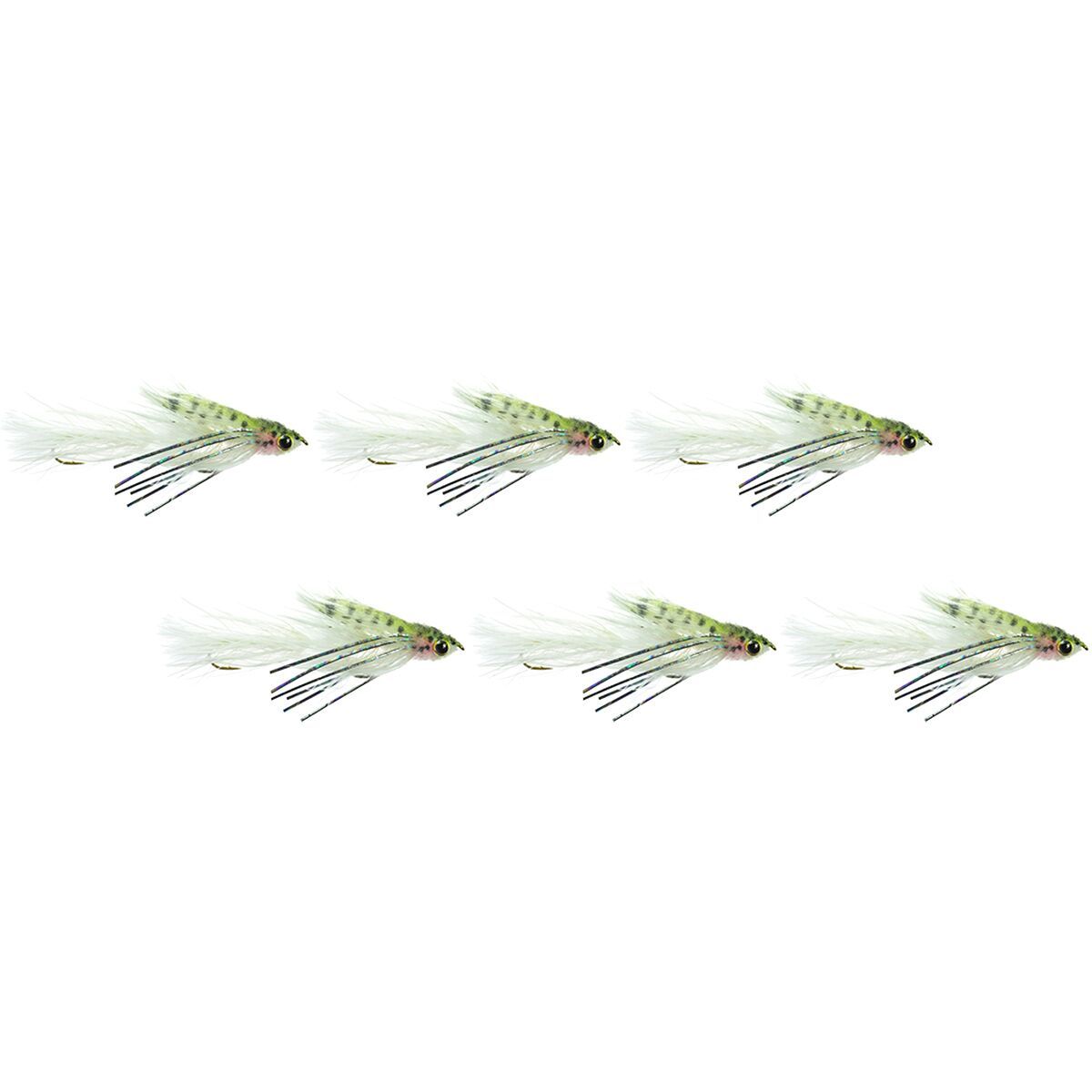 Umpqua Double Gonga 6-Pack Rainbow, 4x4