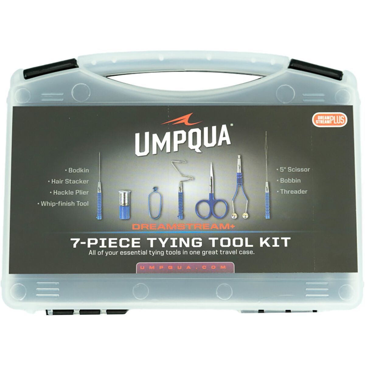 Umpqua Dreamstream + 7 Piece Tying Tool Kit