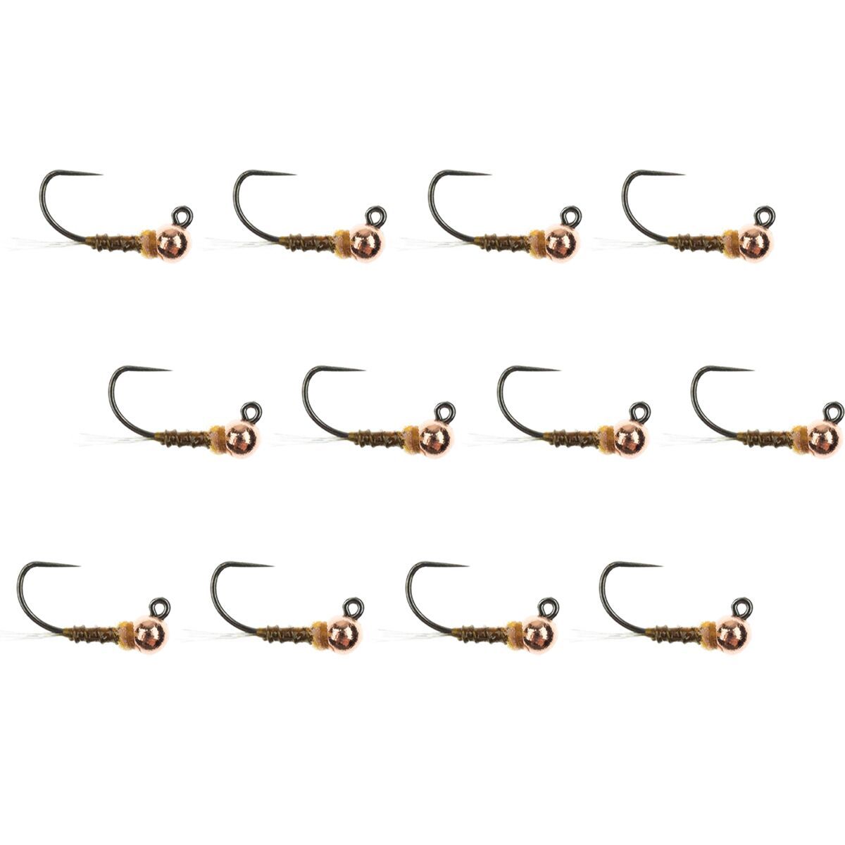 Umpqua Frenchie Jig Thread 12-Pack Brown, 14