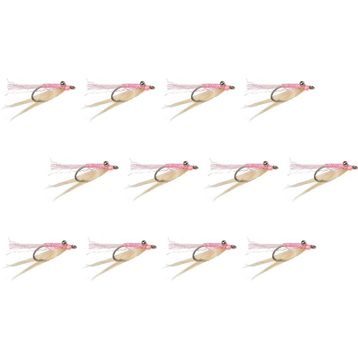 Umpqua Gotcha Weedless 12-Pack Pink, 06