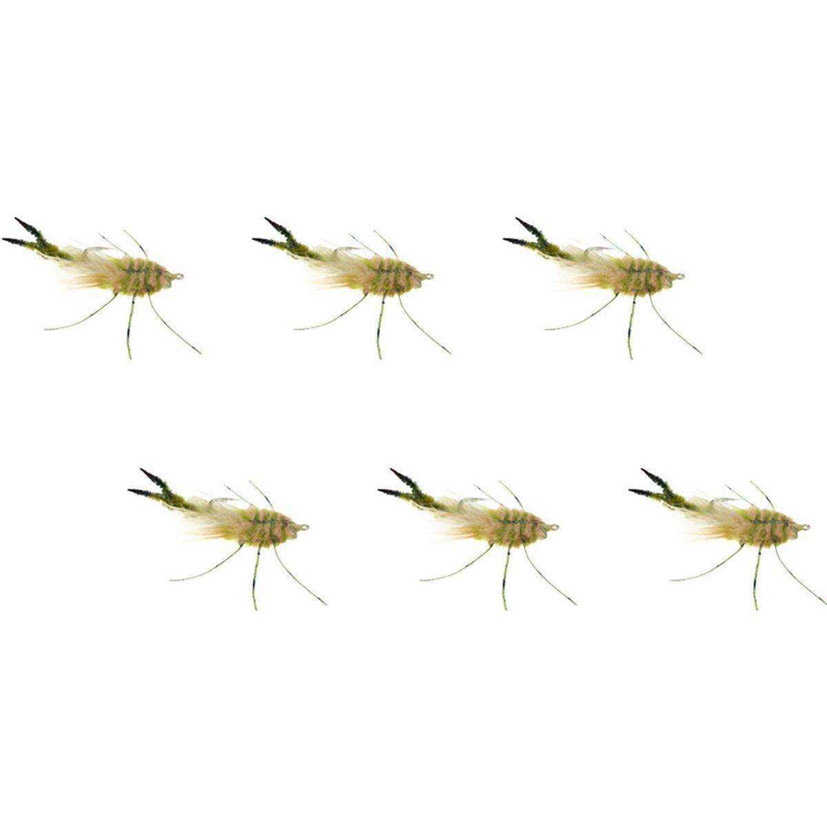 Umpqua Strong Arm Merkin 6-Pack Olive, 02