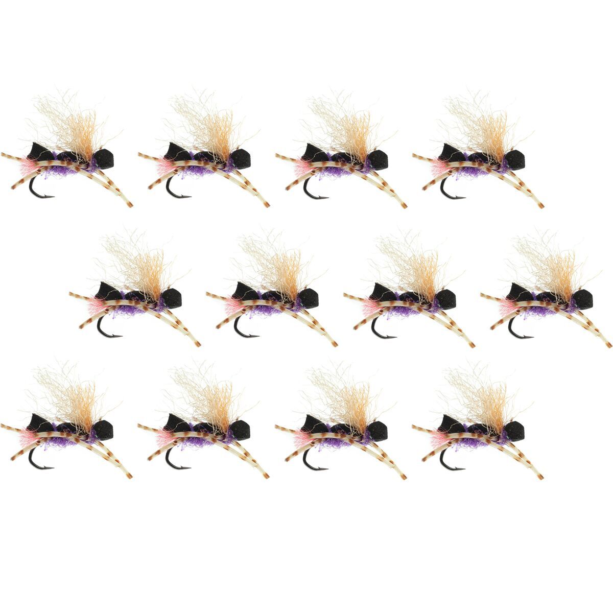 Umpqua Stubby Chubby 12-Pack UV Purple, 18