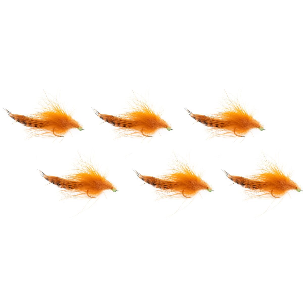 Umpqua Tarpon Toad 6-Pack Rust, 01