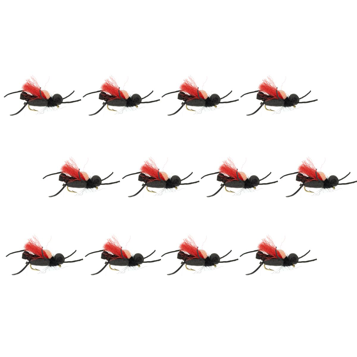 Umpqua Umpqua Thunder Thighs Hopper 12-Pack Black, 10