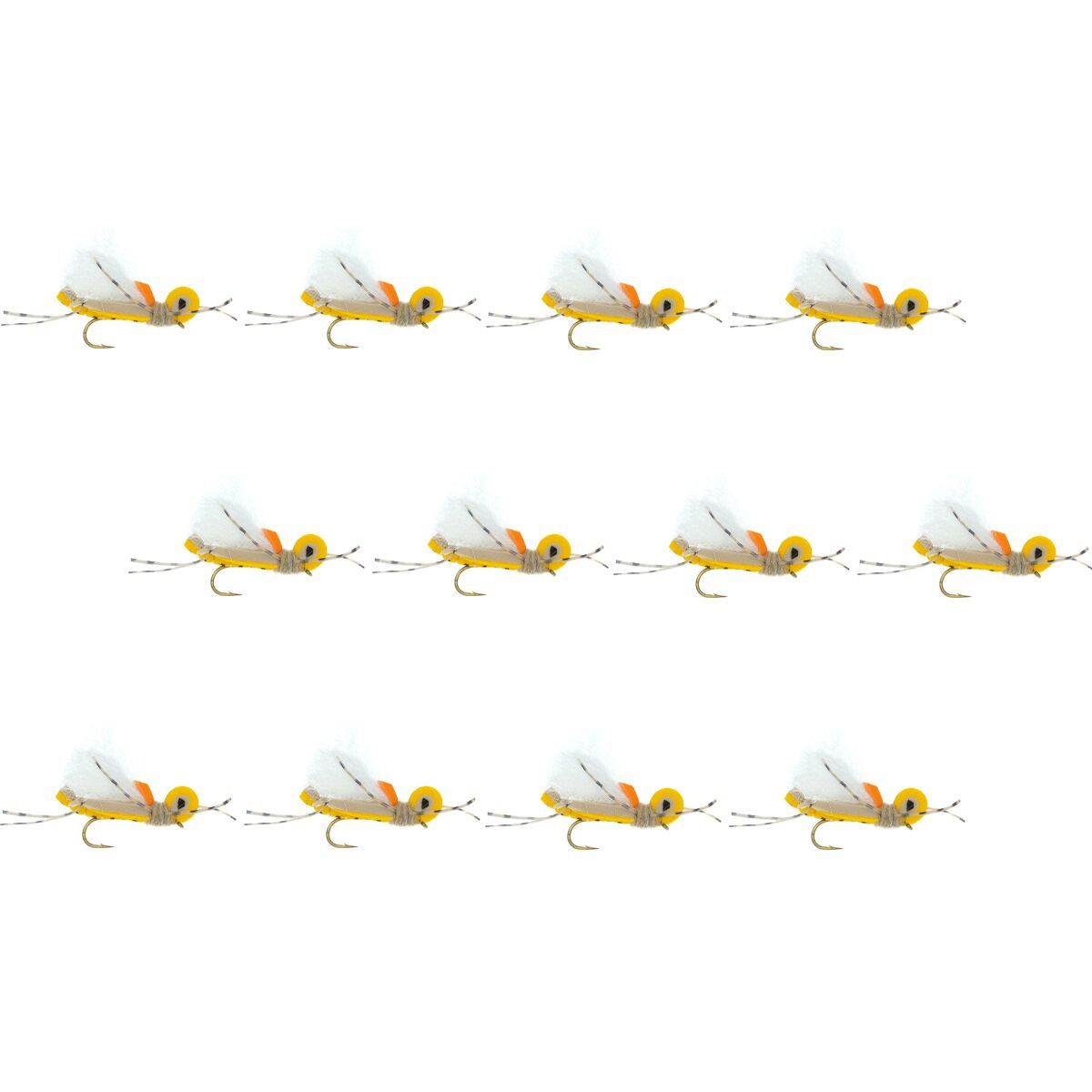 Image of Umpqua Thunder Thighs Hopper 12-Pack Yellow, 10