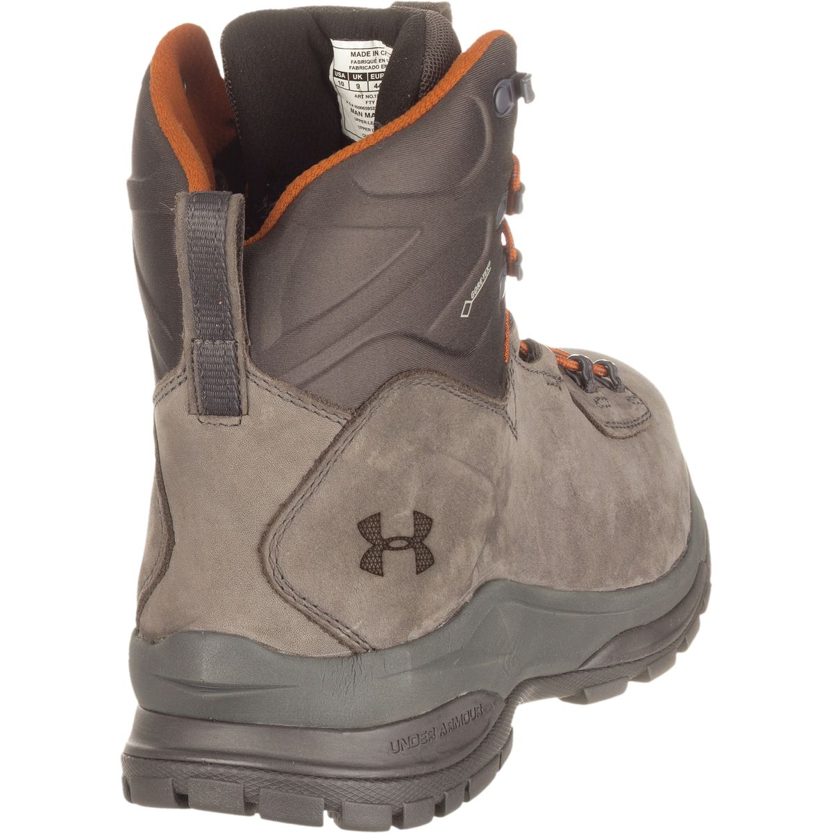 Under Armour Noorvik GTX Boot - Men\'s Tundra/Charcoal/Red SZ 9 Under armour Gray Boots for Men for Sale | Shop New & Used  main image 3