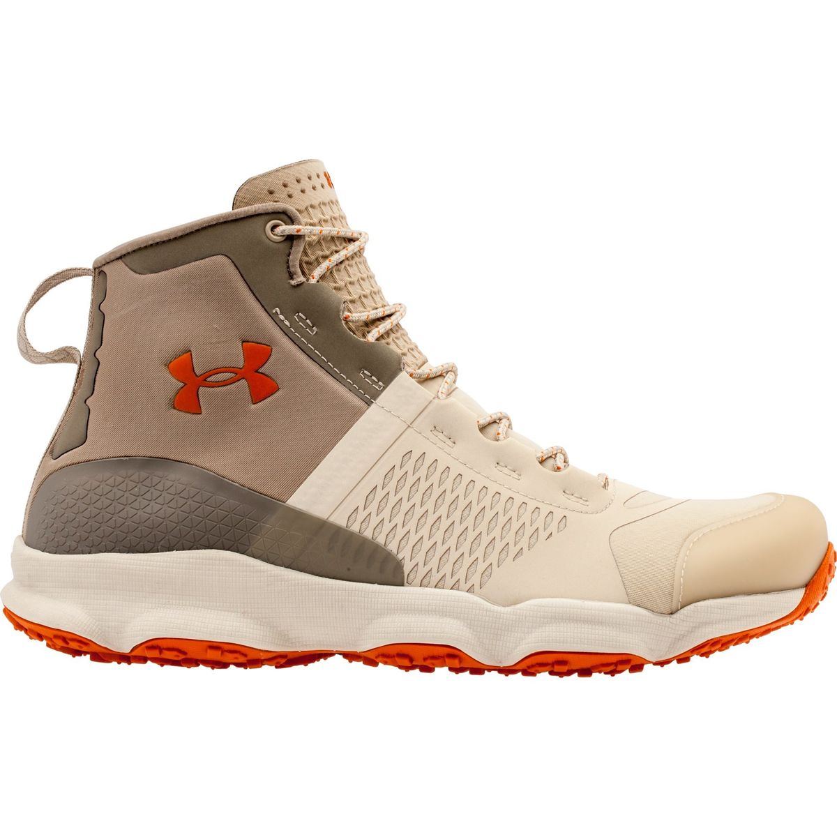 Under Armour SpeedFit Hike Mid Black Orange Mens Size 12.5 Boots Under Armour Black SpeedFit Hike Boots - Men main image 4