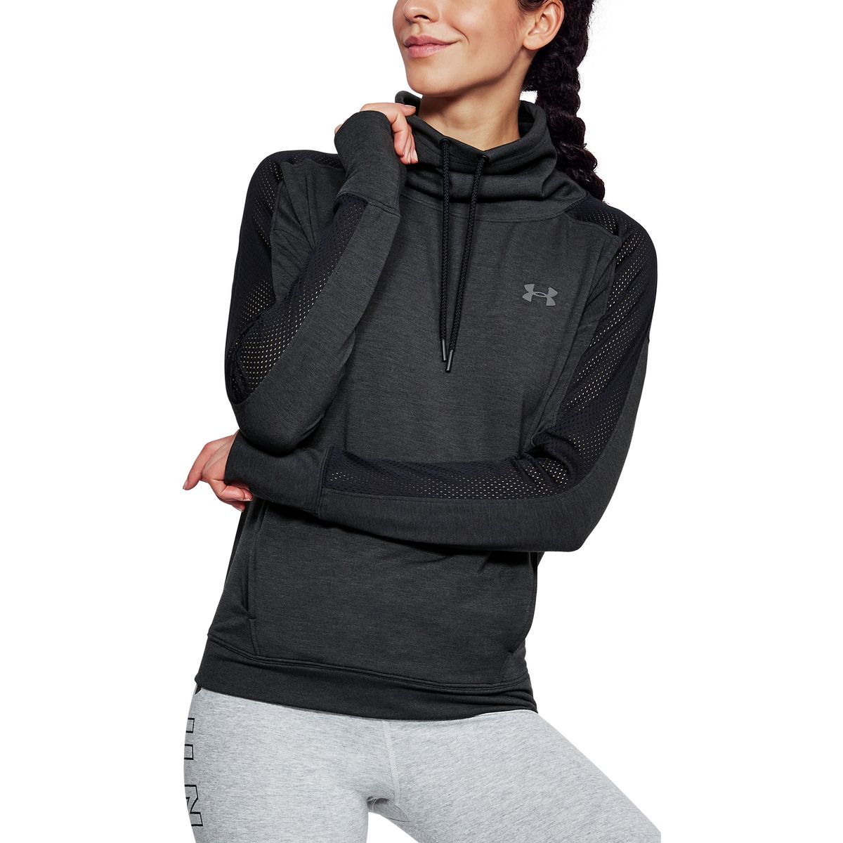 Under Armour Featherweight Fleece Funnel Sweatshirt Women s Clothing