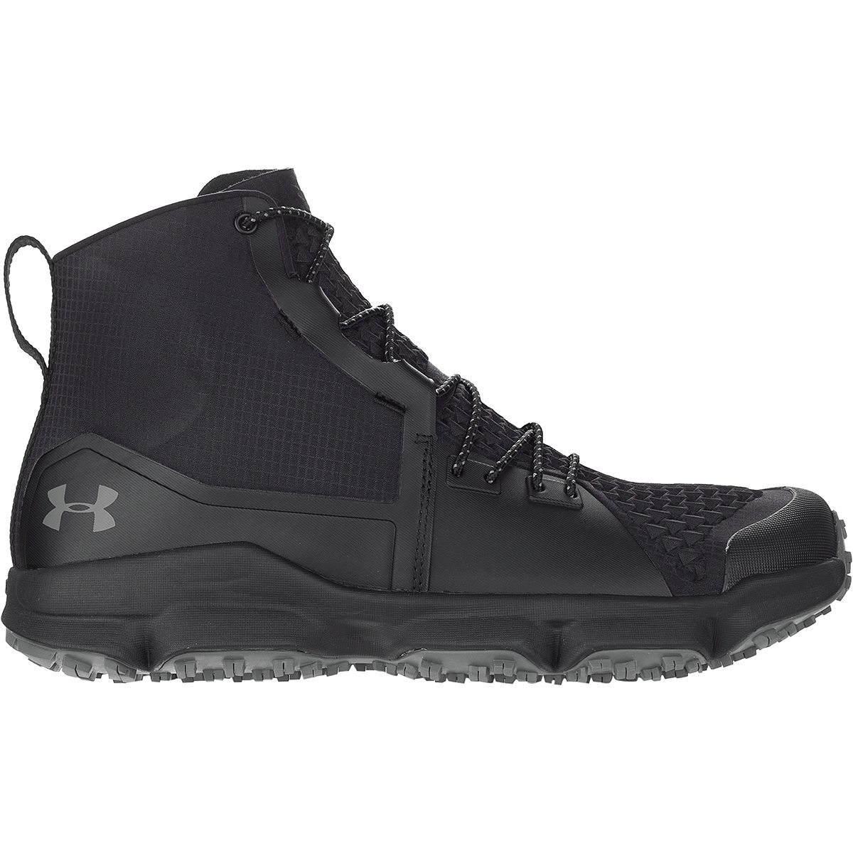 Under Armour Men's UA SpeedFit Hike Boots - Black/White/Red 10.5 