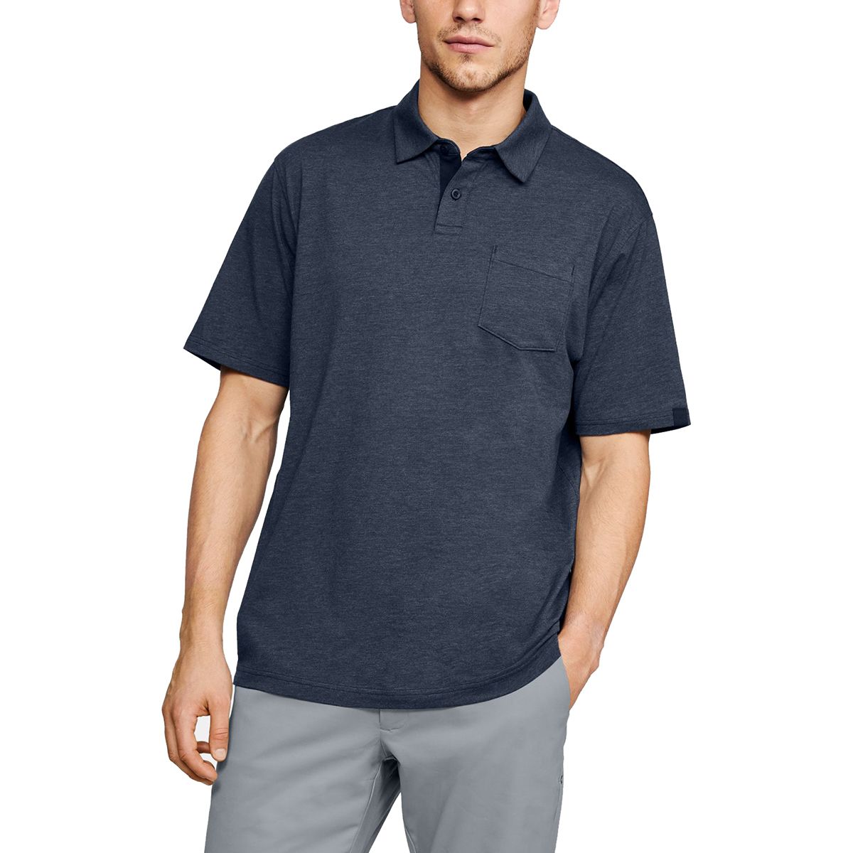 Under Armour Charged Cotton Scramble Polo Shirt Men s Clothing