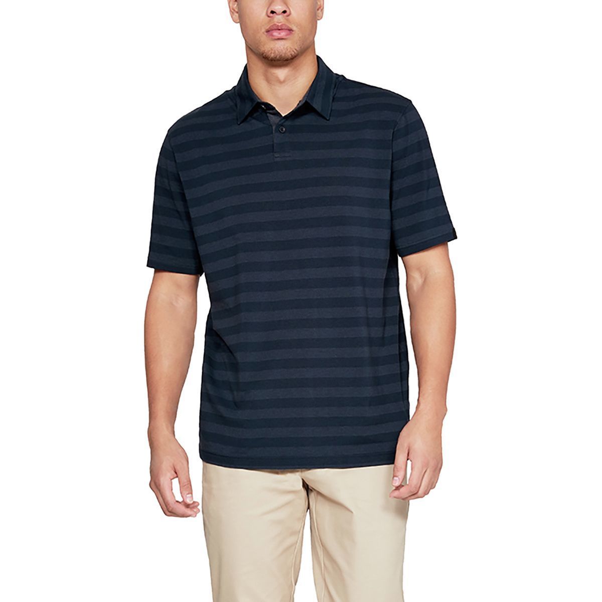 under armour mens charged cotton scramble polo shirt