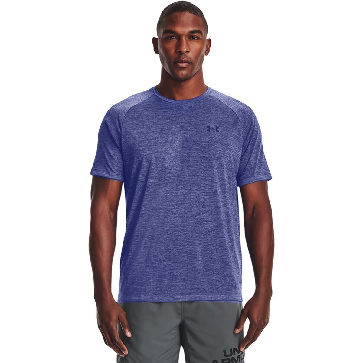 Under Armour Tech 2.0 Short-Sleeve Shirt - Men's Starlight/Black, S