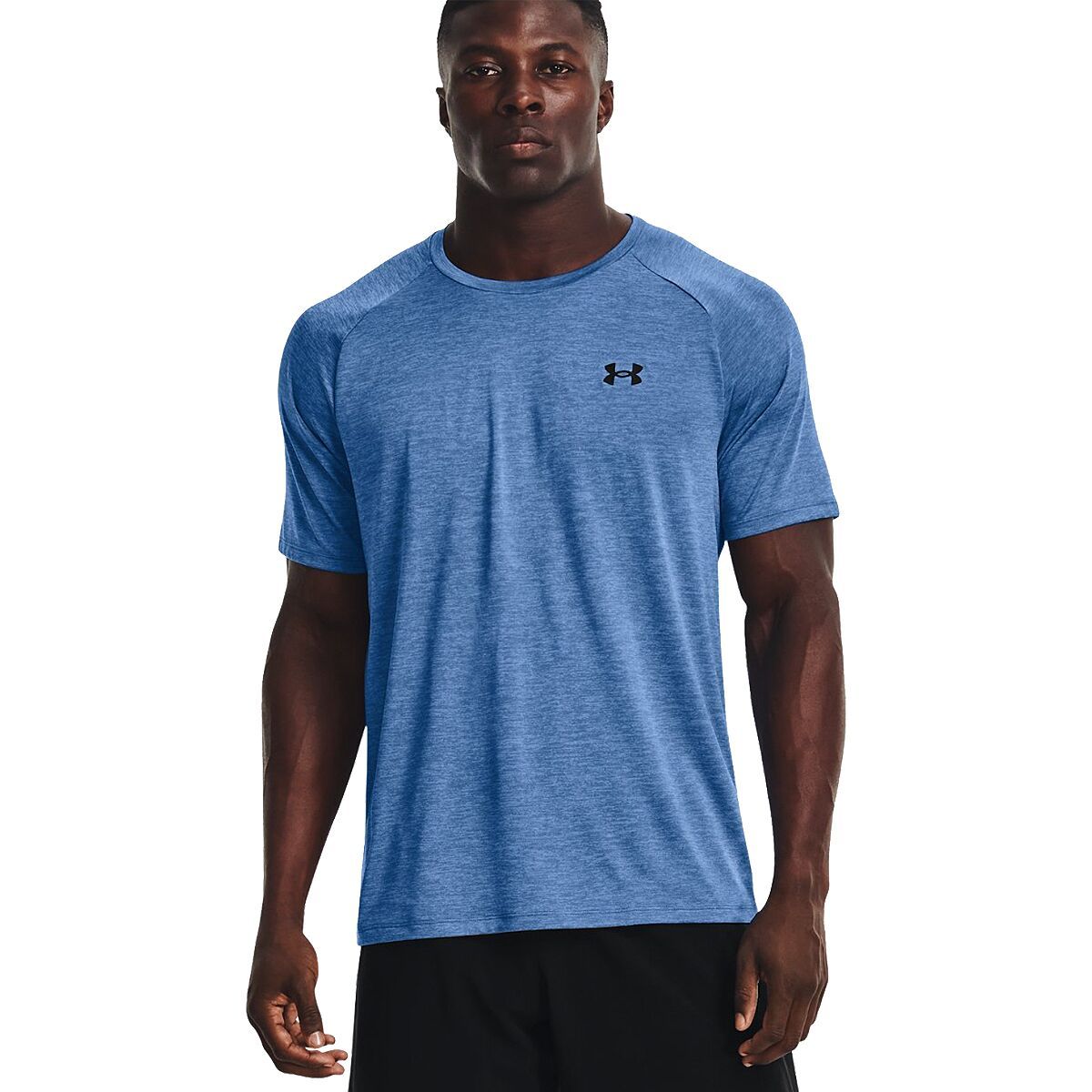 Under Armour Tech 2.0 Short-Sleeve Shirt - Men's Victory Blue/Black, XXL