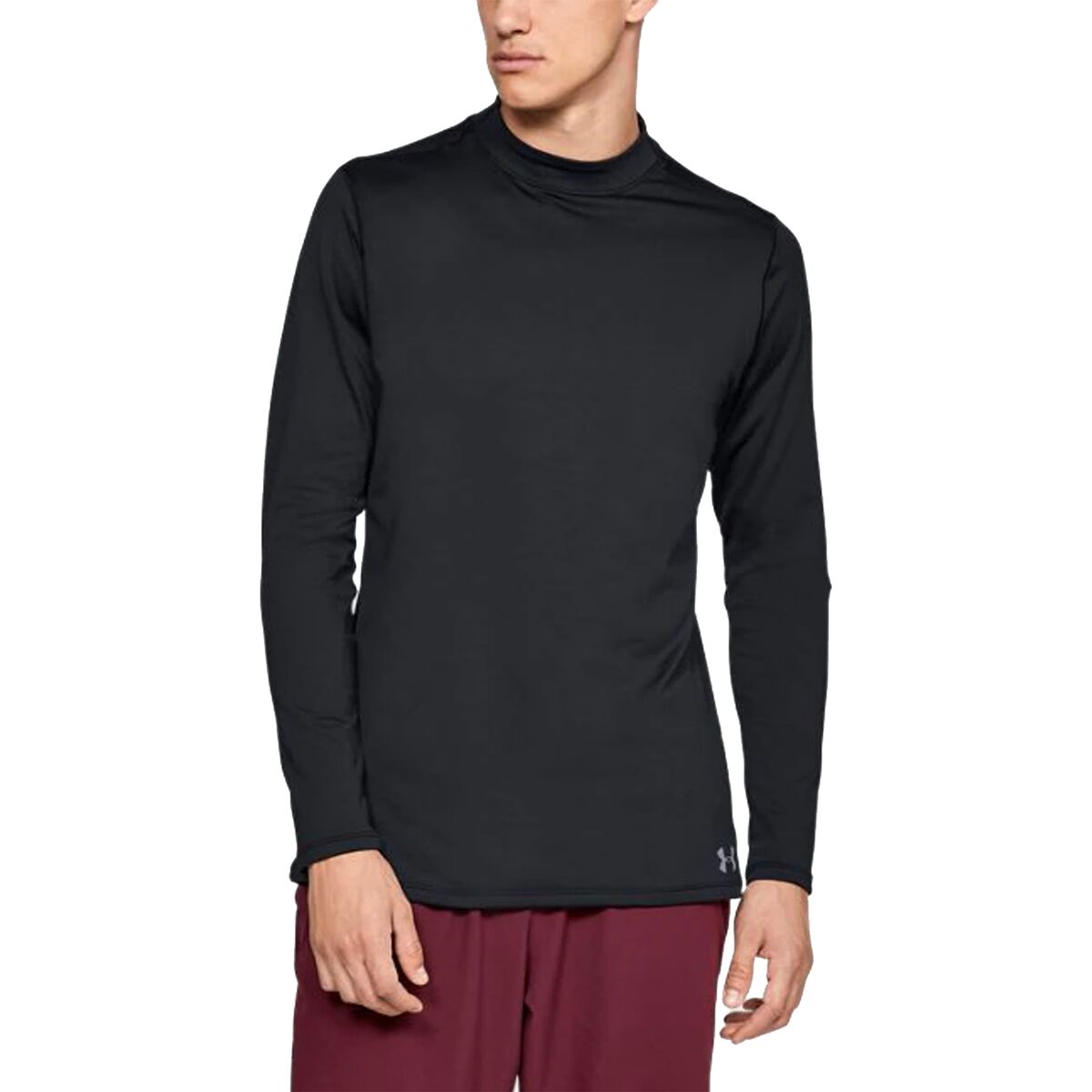 Under Armour ColdGear Armour Mock Fitted Shirt - Men's - Clothing