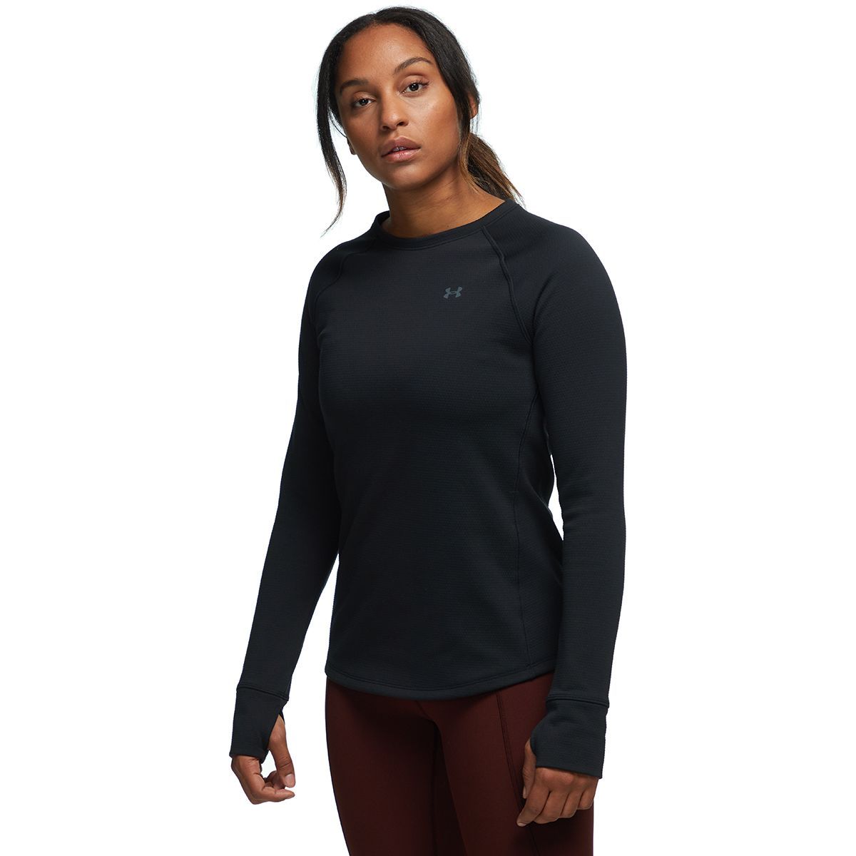 Under Armour Base 4.0 Crew - Women's Black, XXL