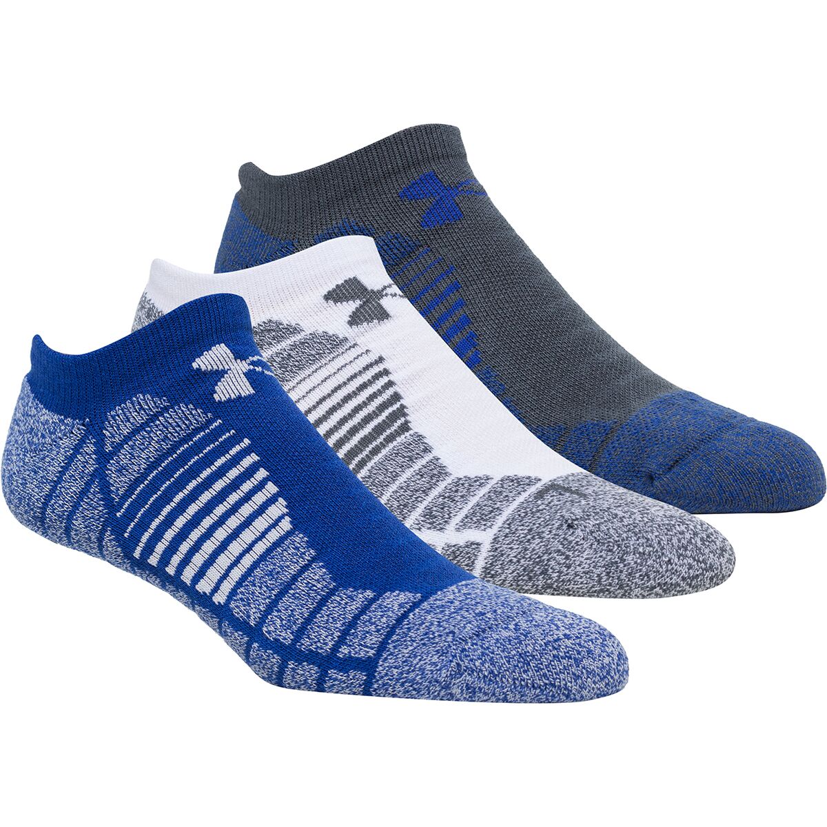 Under Armour Elevated Performance No Show Sock - 3-Pack