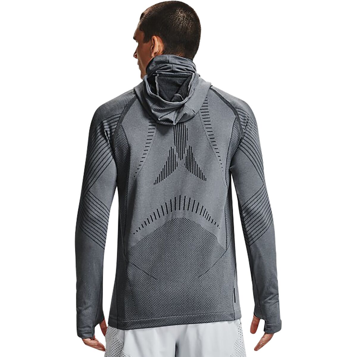 Under Armour Rush Coldgear Seamless Hooded Top Men s Clothing
