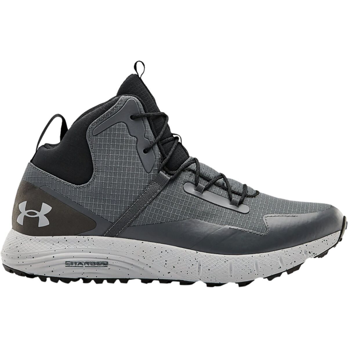 Under Armour Charged Bandit Trek Sneaker Pitch Gray/Mod Gray/Mod Gray, Mens 11.0/Womens 12.5