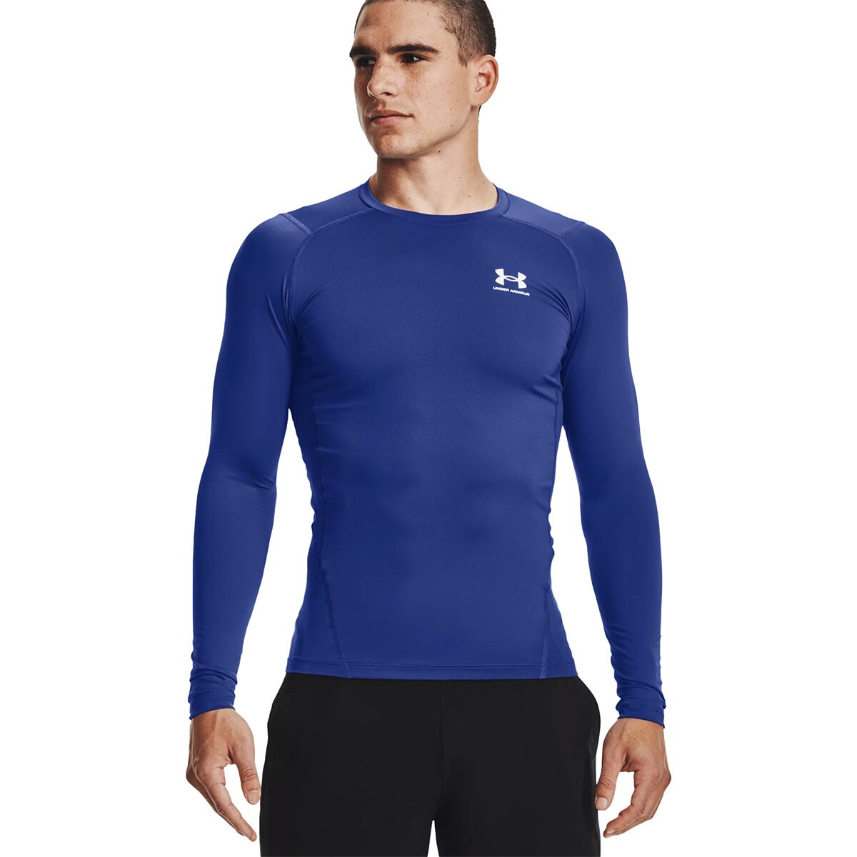 Under Armour HeatGear Armour Compression Long-Sleeve Shirt - Men's | eBay
