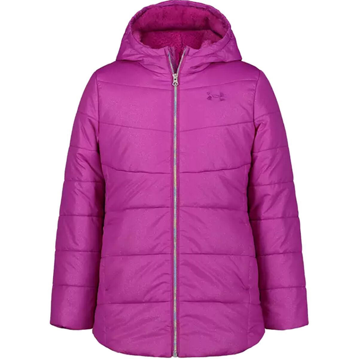 Backcountry Under Armour Cori Puffer Jacket - Girls' Mystic Magenta, L