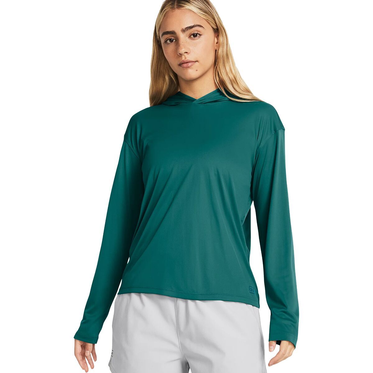 Under Armour Iso-Chill Shorebreak Hoodie - Women's Coastal Teal, S