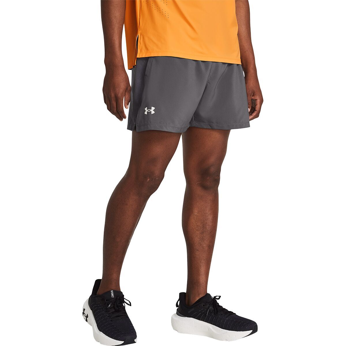 Image of Under Armour Launch 5in Short - Men's Castlerock, L