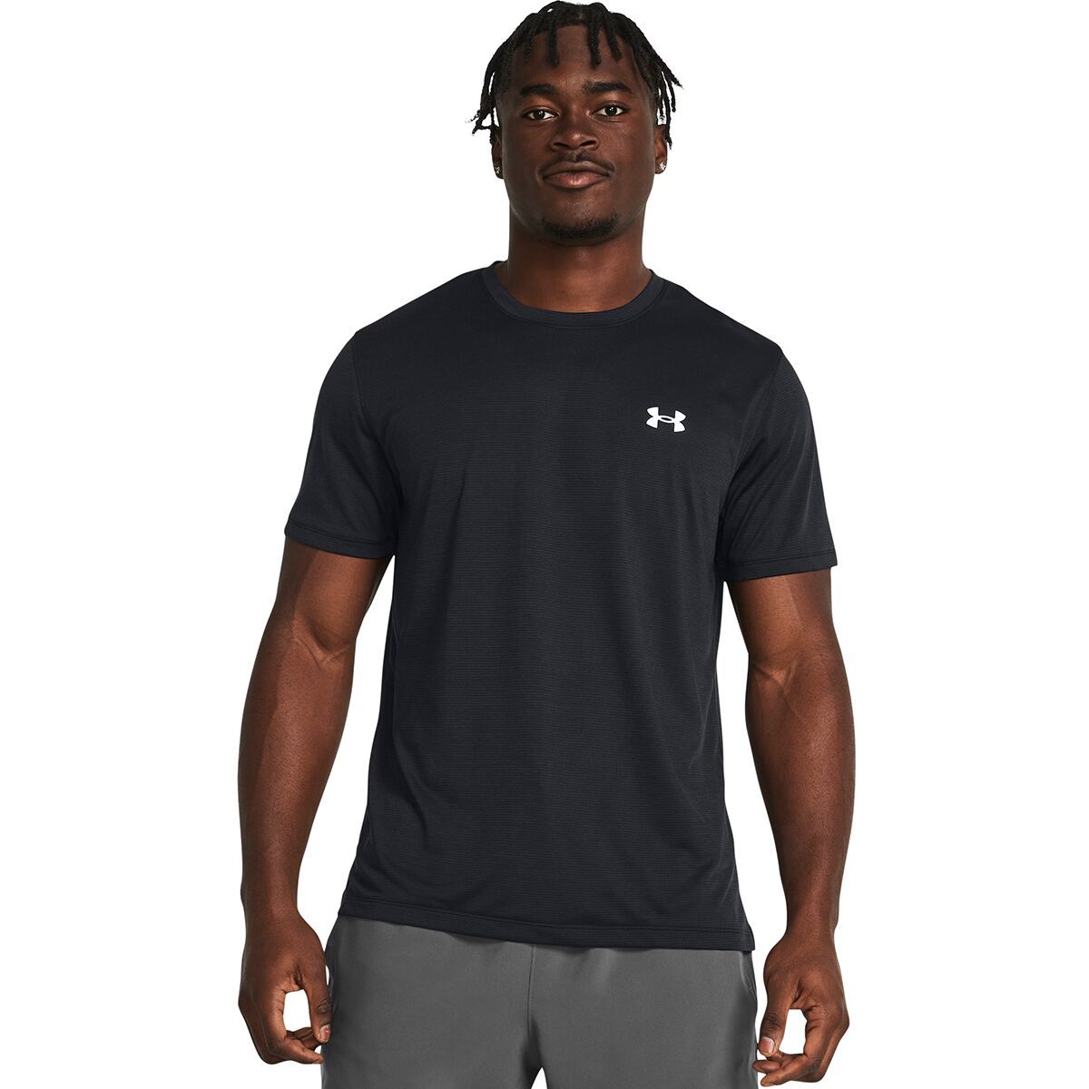 Image of Under Armour Launch Short-Sleeve Shirt - Men's Black, S