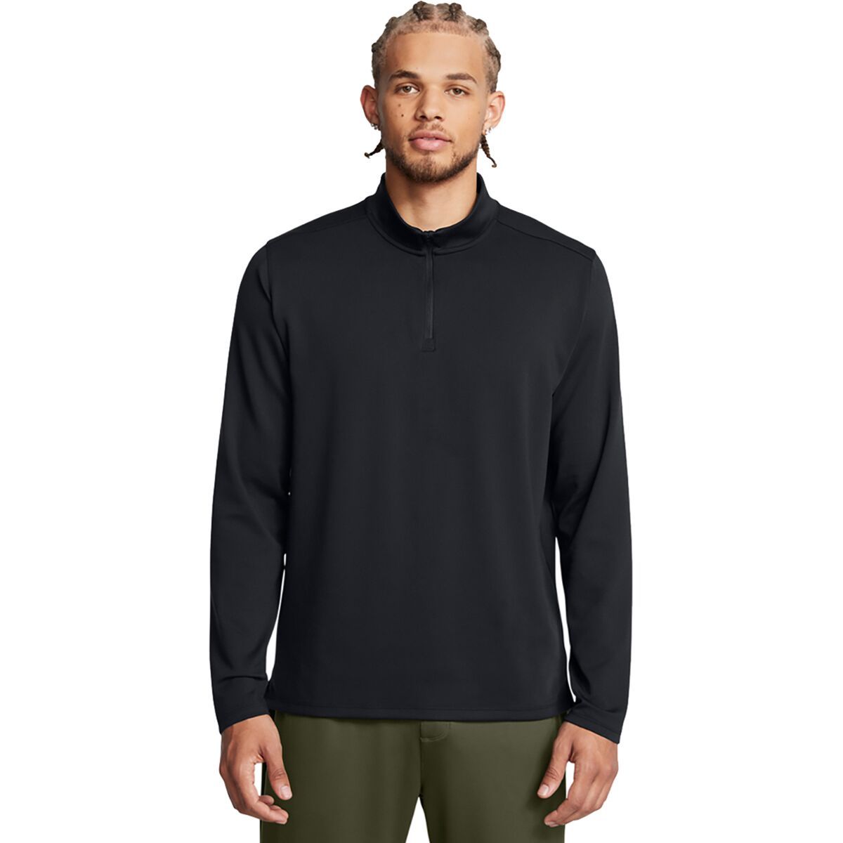 Image of Under Armour Motion 1/4-Zip Top - Men's Black, M