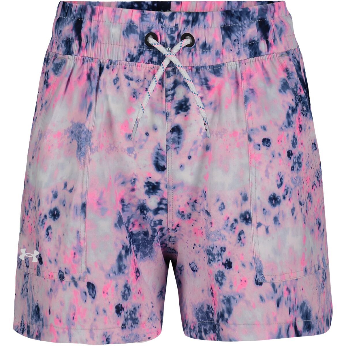 Under Armour Burst Dye Base Short - Girls' Pink, L