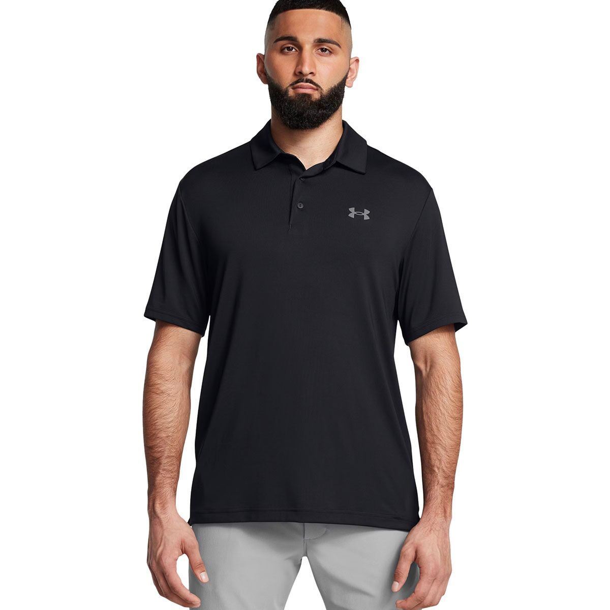 Image of Under Armour Playoff 3.0 Polo - Men's Black/Castlerock, M
