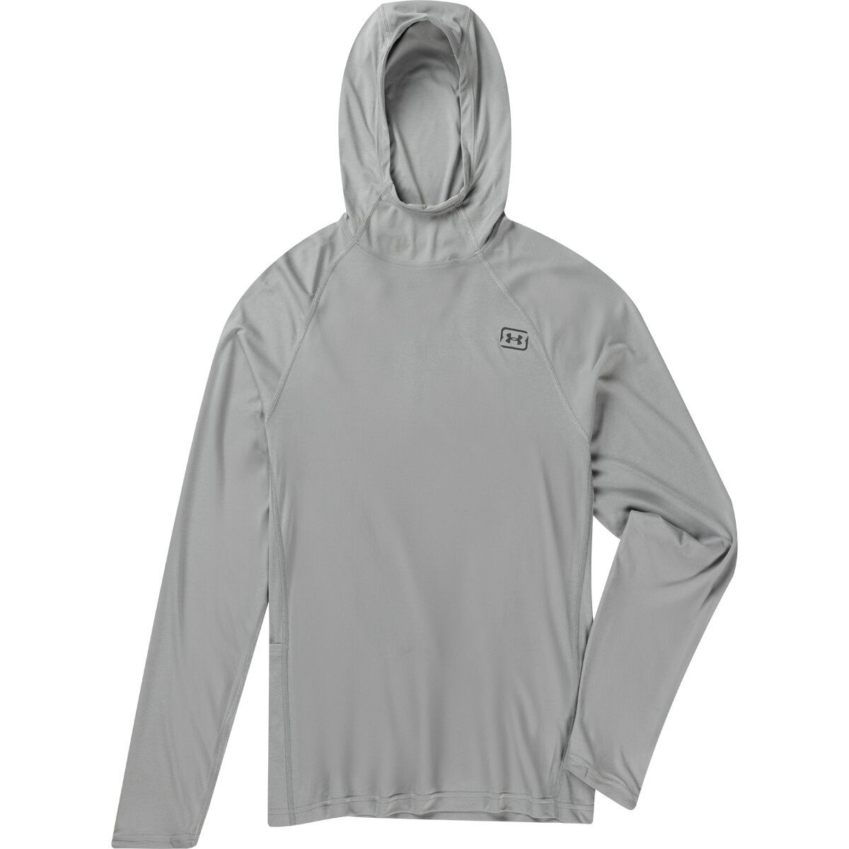 Image of Under Armour Fish Elite Hoodie - Men's Mod Gray/Castlerock, S