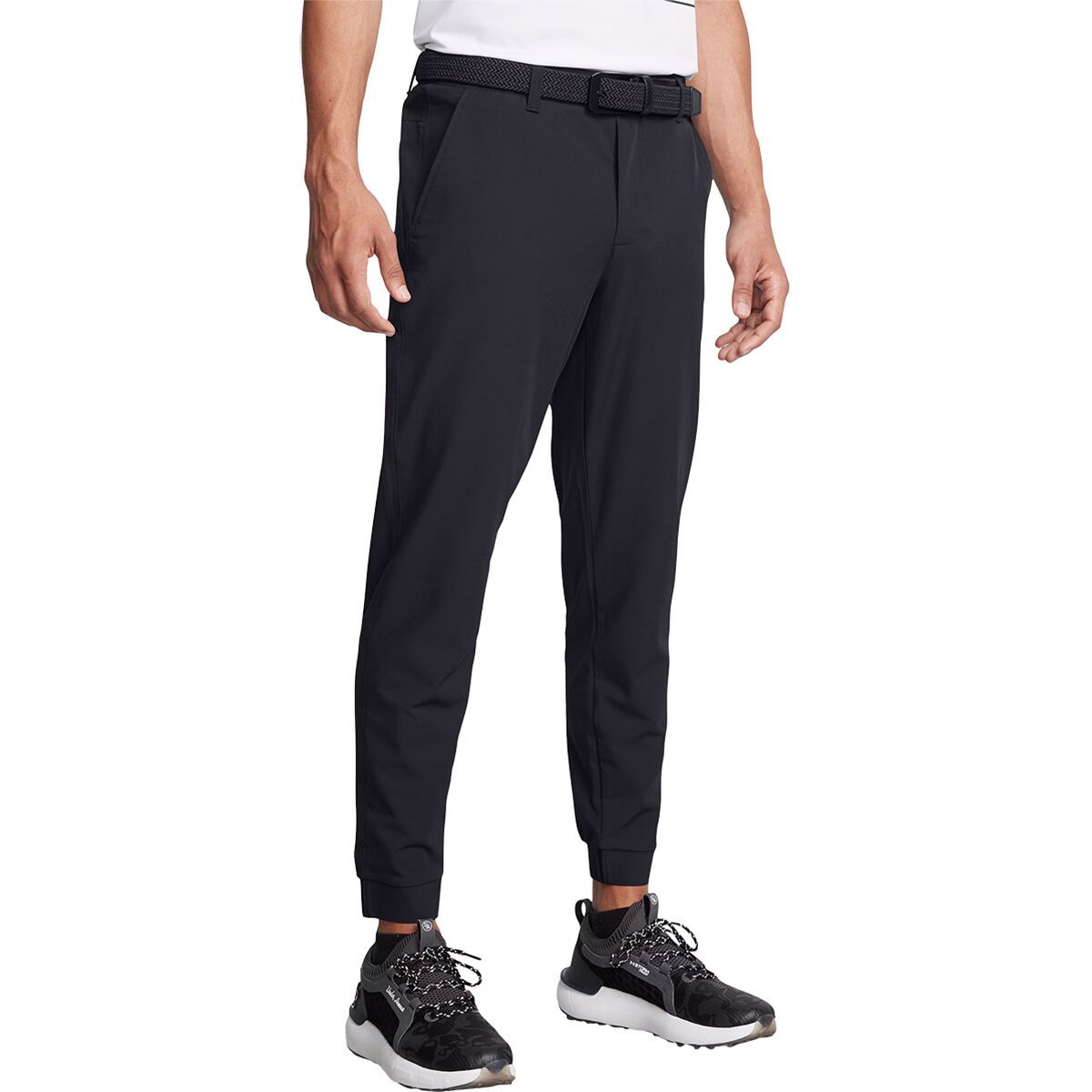 Image of Under Armour Drive Jogger - Men's Black/Halo Gray, 36/Reg