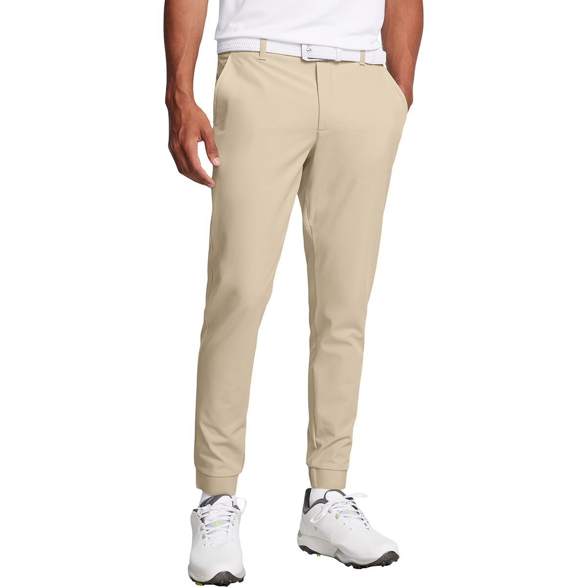 Image of Under Armour Drive Jogger - Men's Khaki Base/Halo Gray, 34/Reg