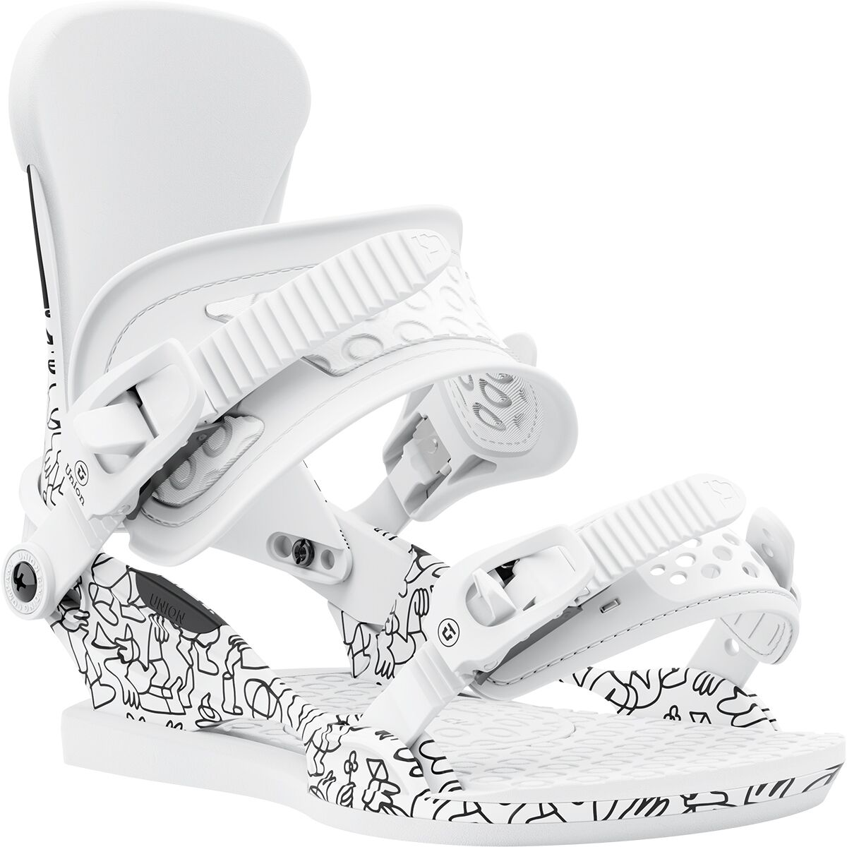 union Milan バイン Union Milan Snowboard bindings Wmn - blue (pastel blue)