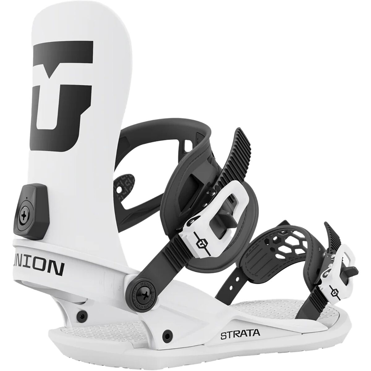 Union Strata Snowboard Binding - 2024 White