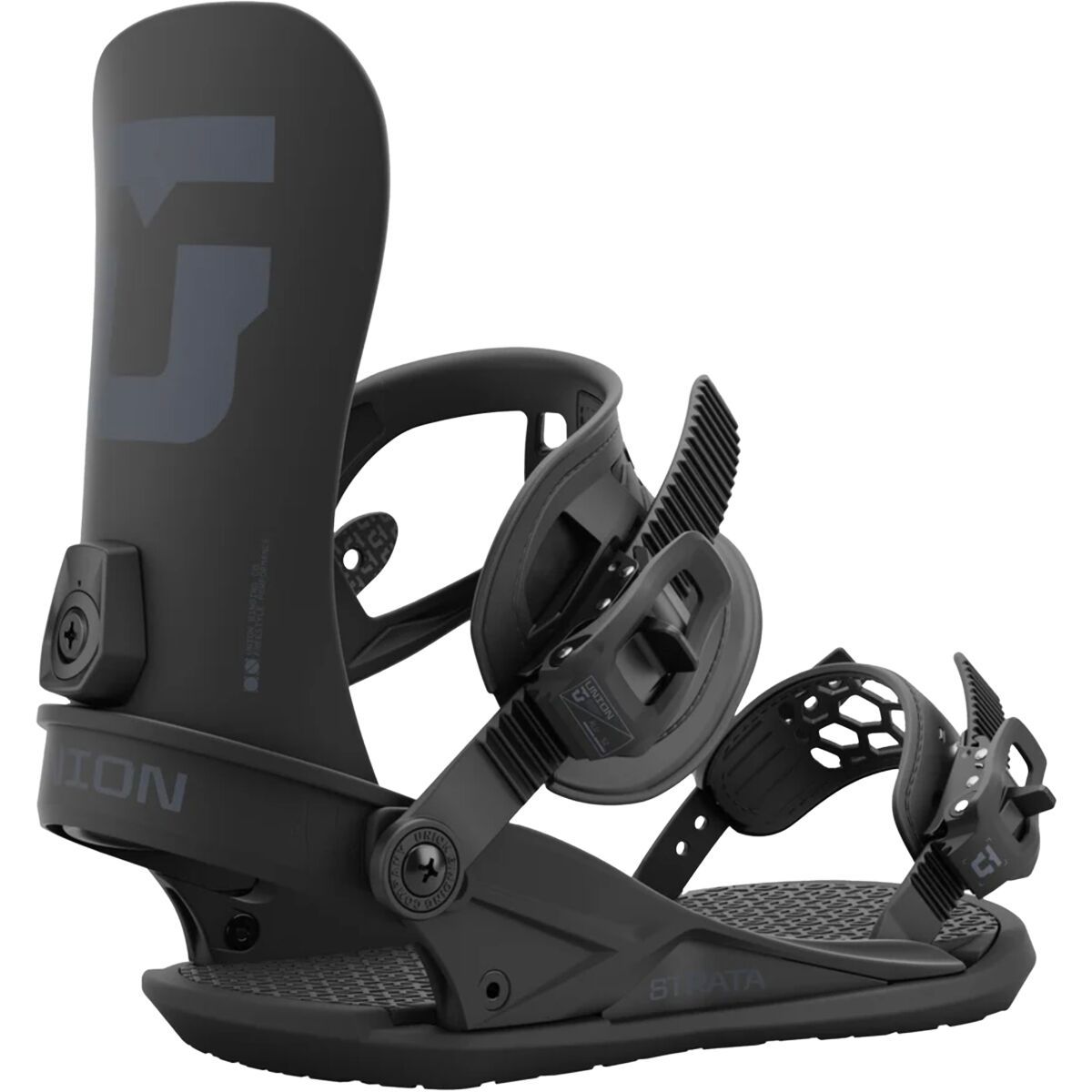 Image of Union Strata Snowboard Binding - 2025 Black, S