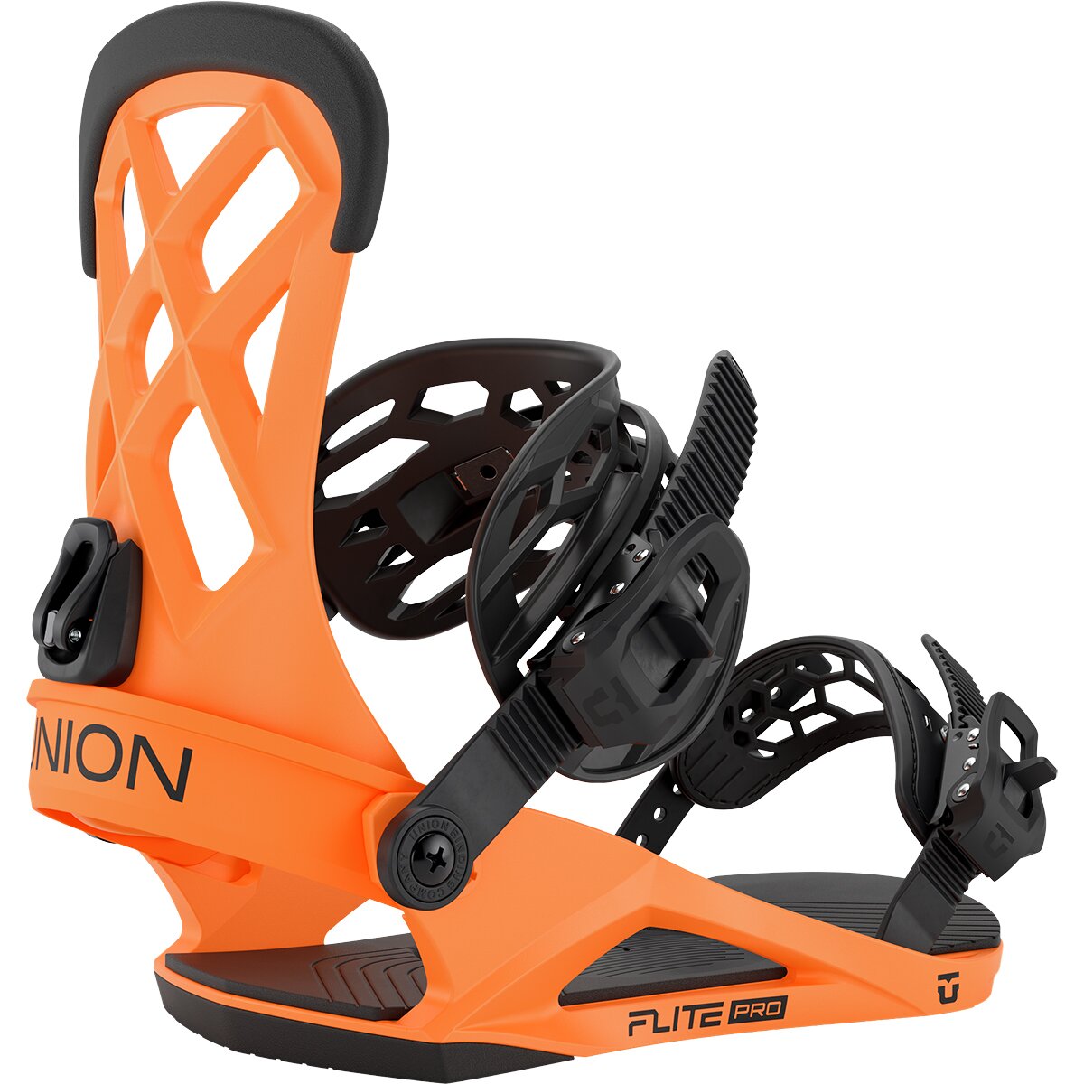 Image of Union Flite Pro Snowboard Binding - 2027 Orange, L