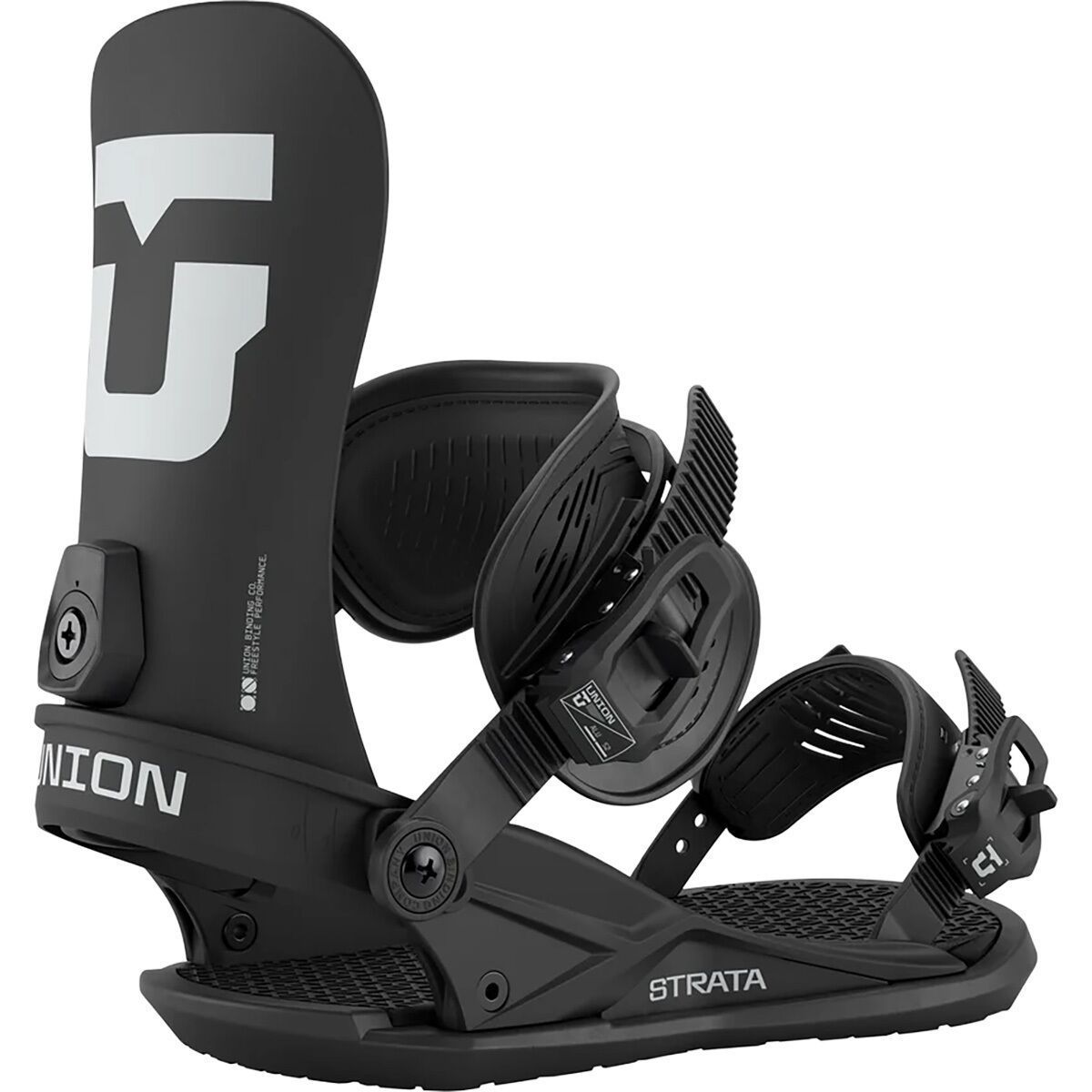 Image of Union Strata Snowboard Binding - 2026 Black, M