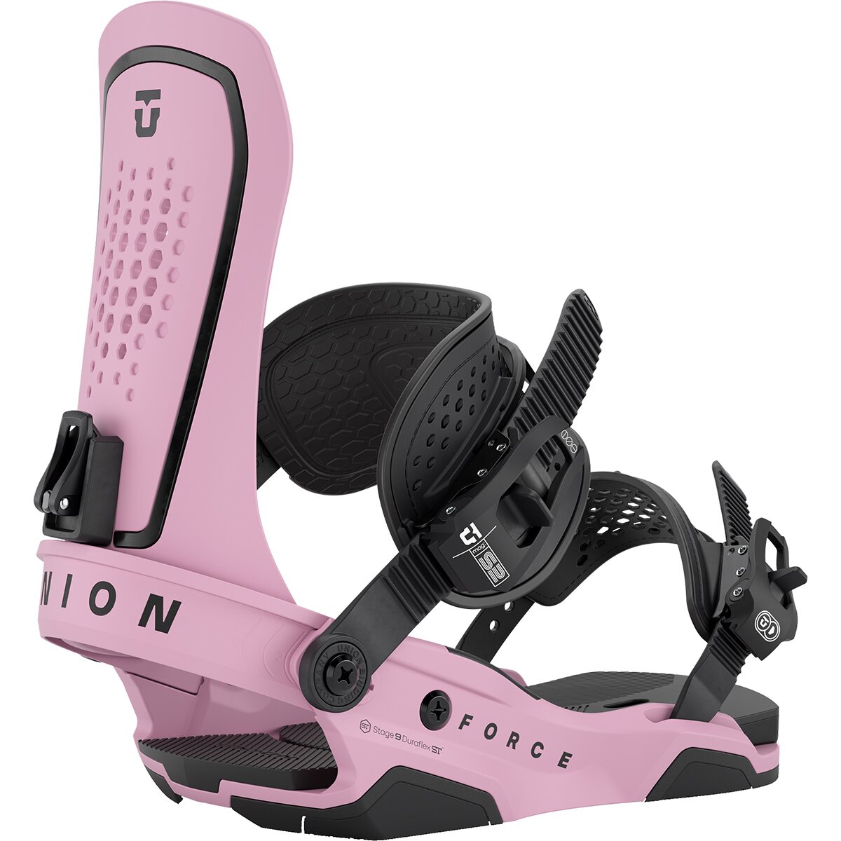 Image of Union Force Snowboard Binding - 2027 Pink, S