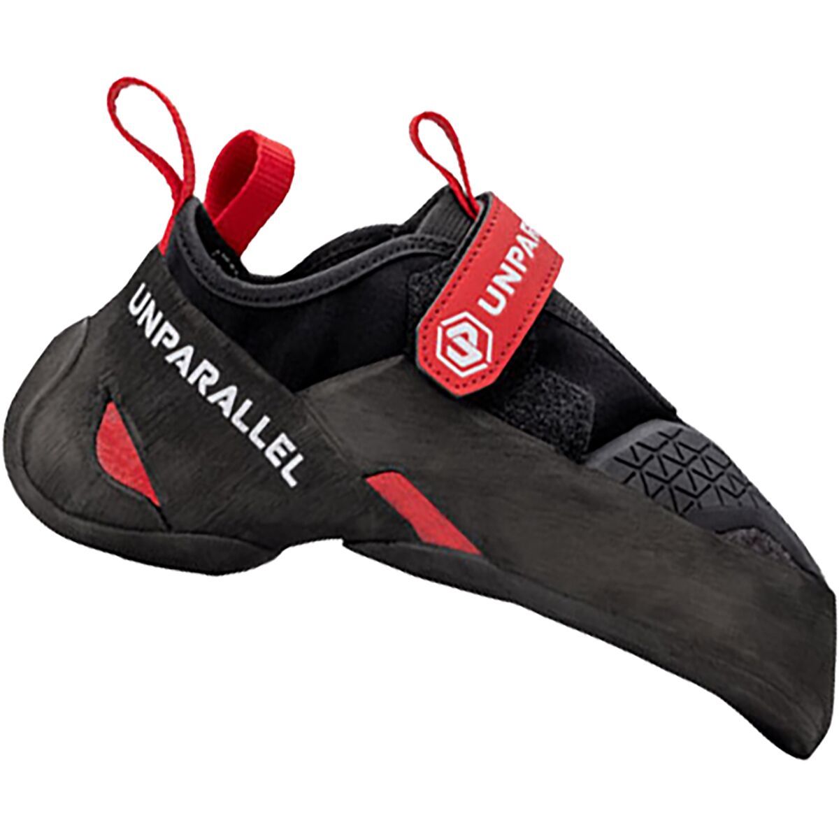 Image of UnParallel Flagship Pro Climbing Shoe Black/Red, Mens 6.5/Womens 8.0