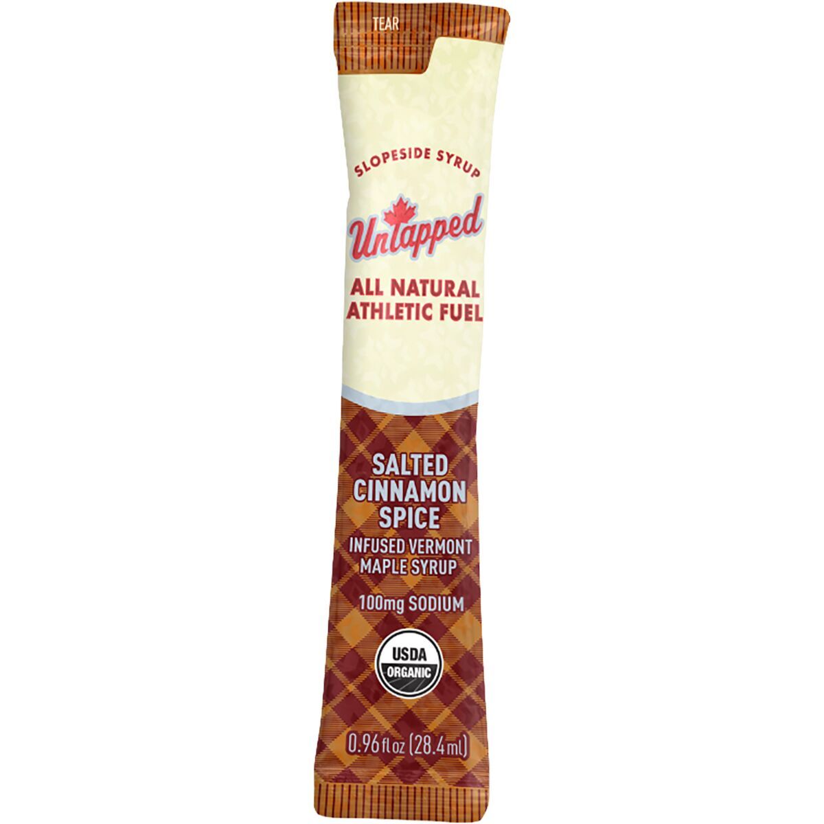 Image of UnTapped Maple Syrup Athletic Fuel Salted Cinnamon Spice, Box of 20