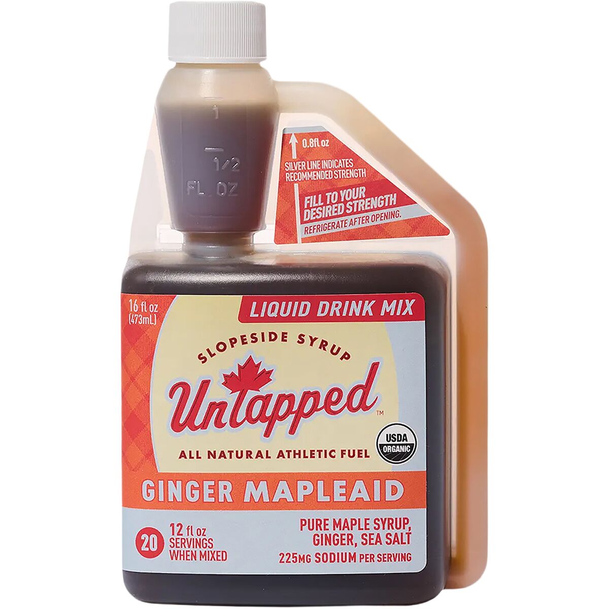 Image of UnTapped Mapleaid Ginger, 20 Serving Bottle