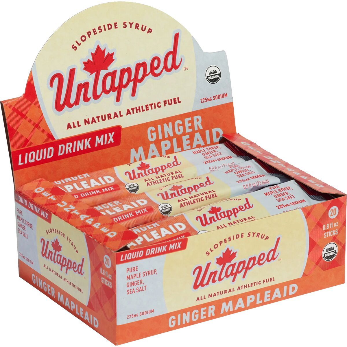 Image of UnTapped Mapleaid Ginger, 20 Serving Bottle
