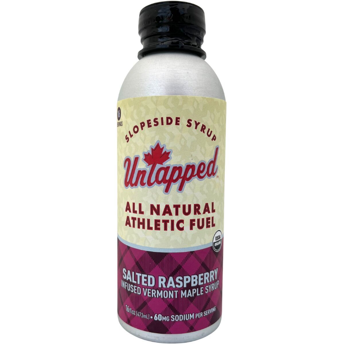 Image of UnTapped Maple Syrup Athletic Fuel - 16oz Bottle Salted Raspberry, 16oz Bottle