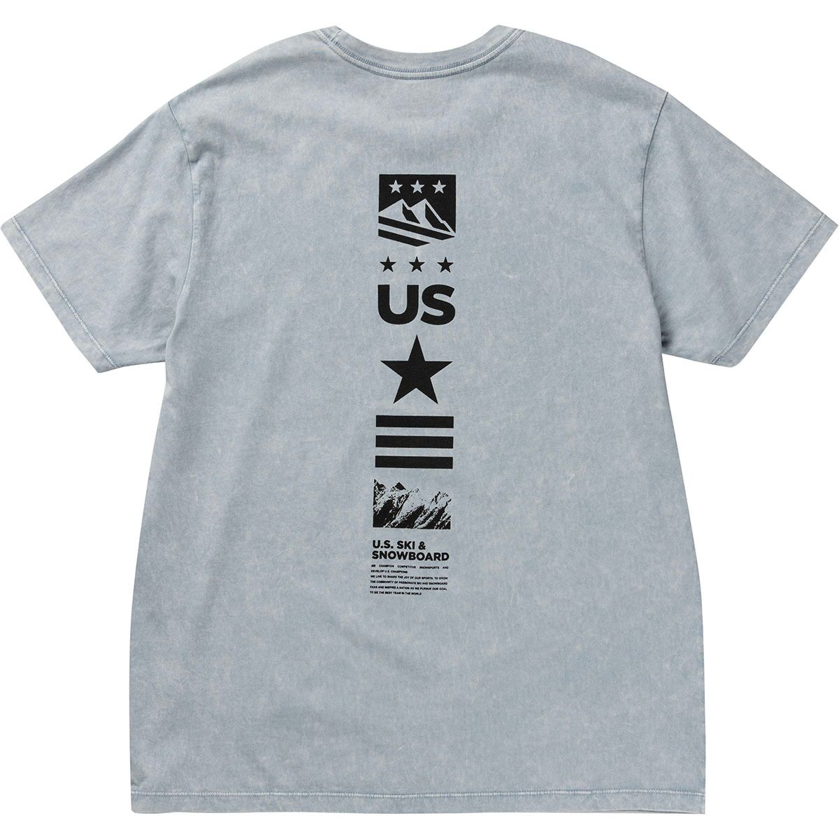 US Ski and Snowboard Back Banner T-Shirt