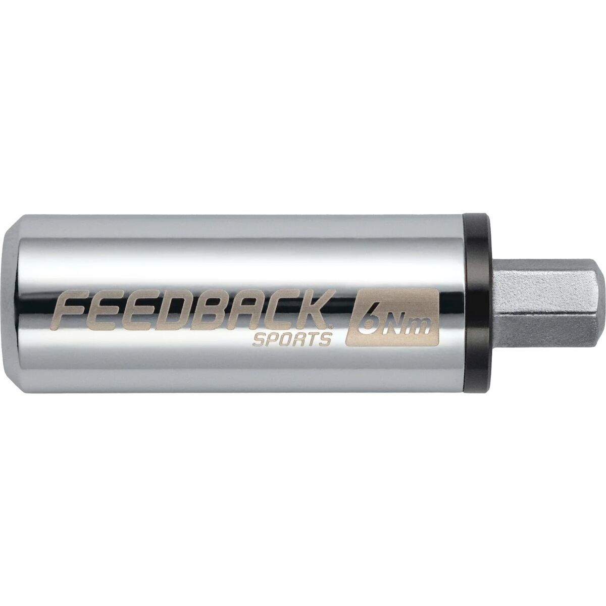 Image of Feedback Sports Reflex Fixed Torque Bit Extension Silver/Black, 6Nm