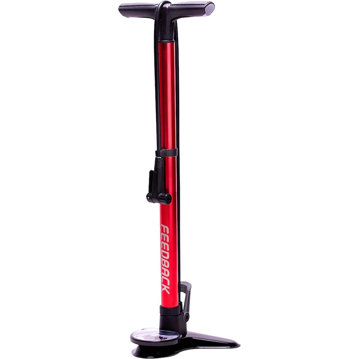 Image of Feedback Sports Pneuma CC Floor Pump Red, One Size